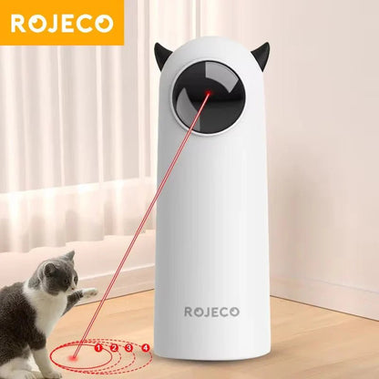 Automatic Cat Toy – Interactive Smart LED Laser - PetsZio