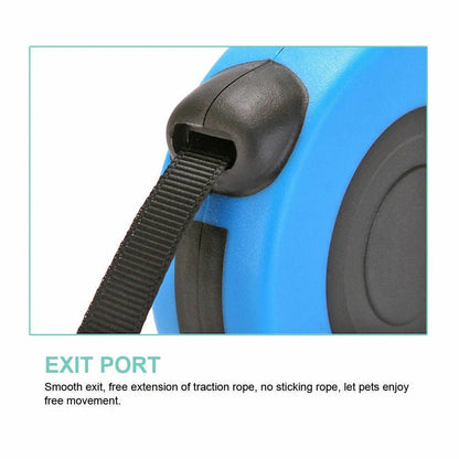 Automatic Retractable Dog Leash - Dual Size Options with Brake & Lock Safety System - PetsZio