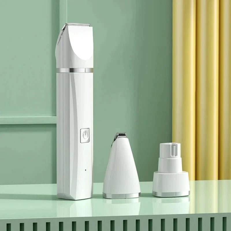 Electric Pet Grooming Kit - Hair Trimmer, Clippers, Nail Grinder - PetsZio