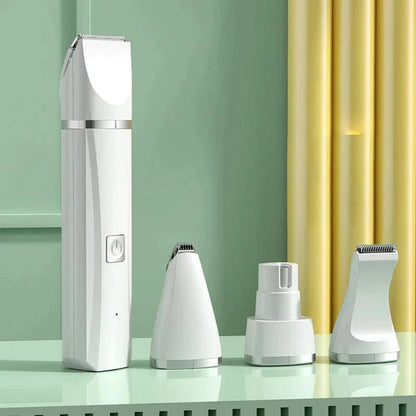 Electric Pet Grooming Kit - Hair Trimmer, Clippers, Nail Grinder - PetsZio