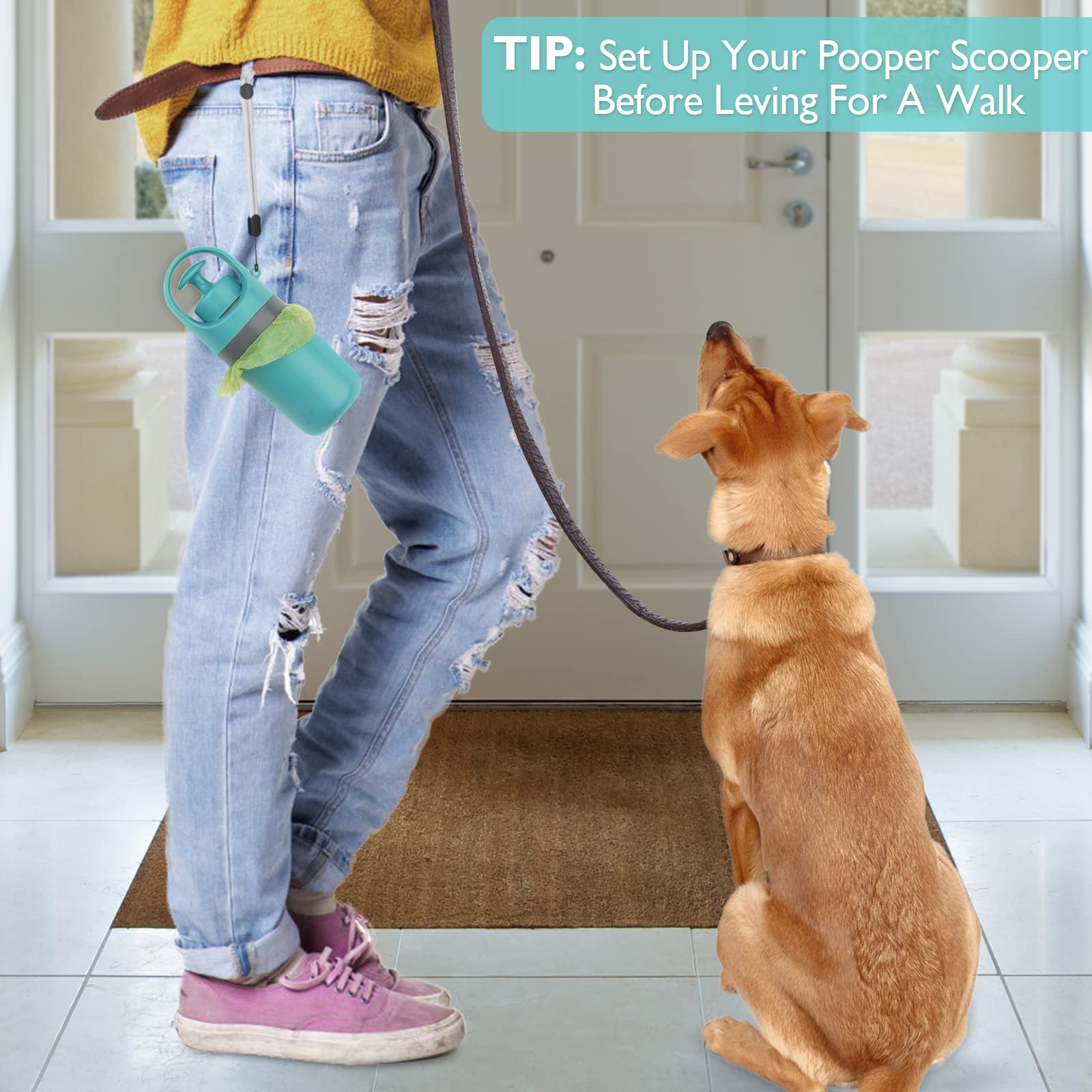 Portable Dog Poop Scooper - PetsZio