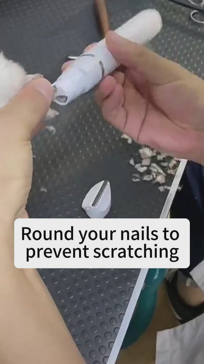 Electric Pet Grooming Kit - Hair Trimmer, Clippers, Nail Grinder